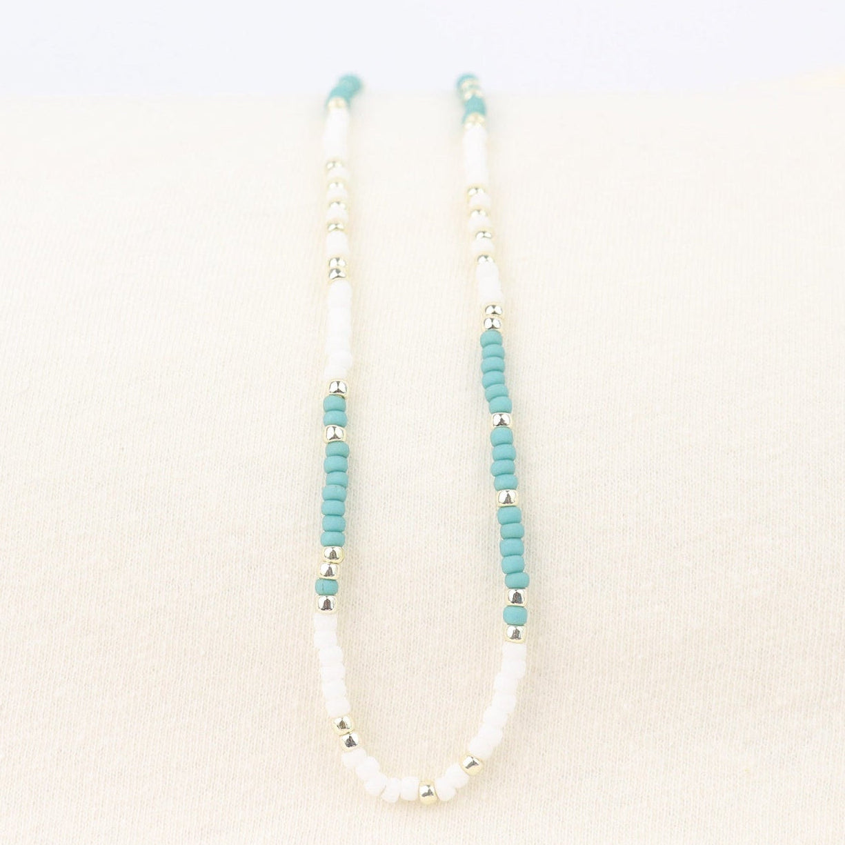 BIKINI BLING SILVER NECKLACE