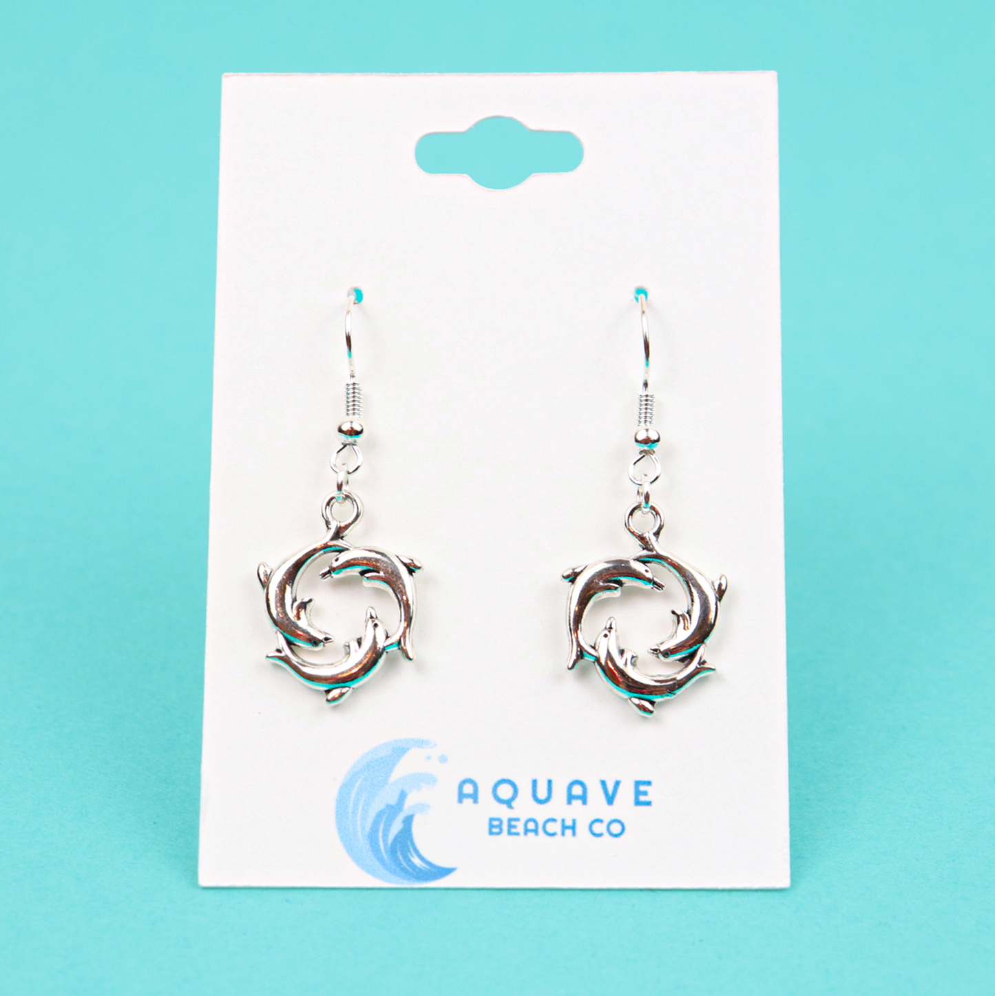 dolphin earrings