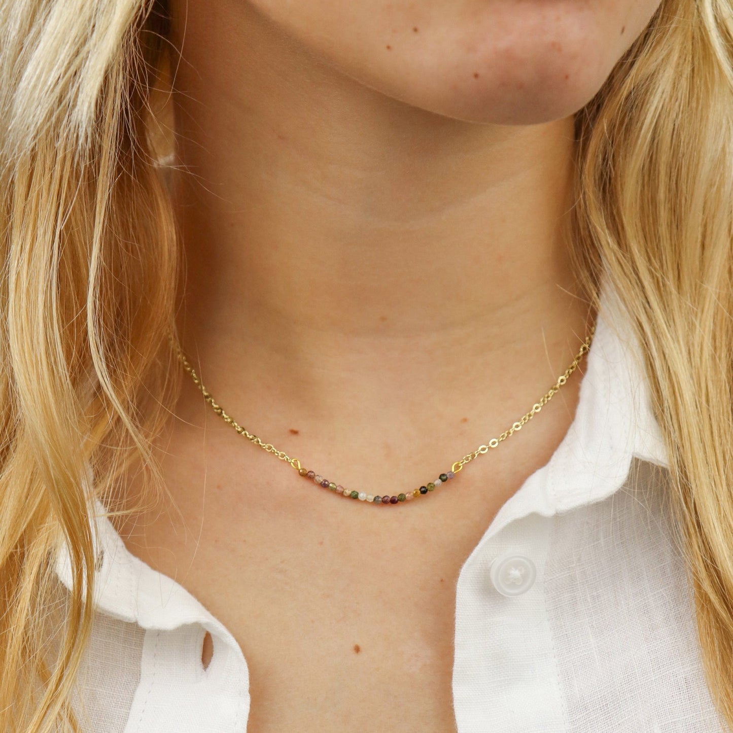 Bare Coast - Beaded Chain Necklace