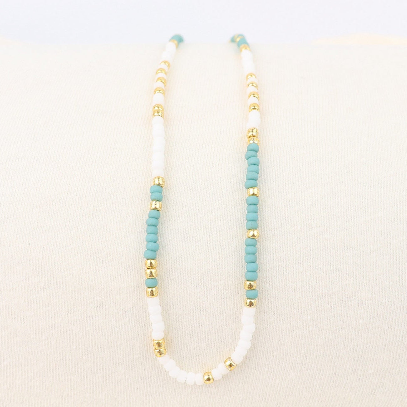 BIKINI BLING GOLD NECKLACE