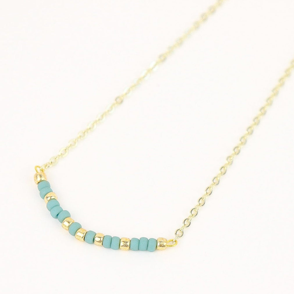 BIKINI BLING GOLD CHAIN NECKLACE