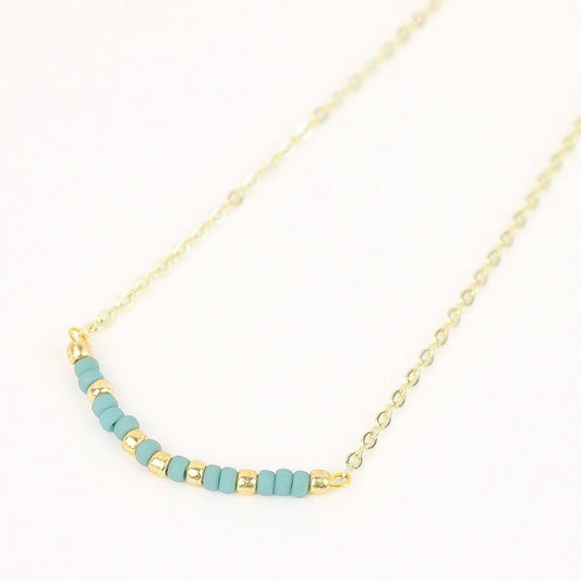 BIKINI BLING GOLD CHAIN NECKLACE