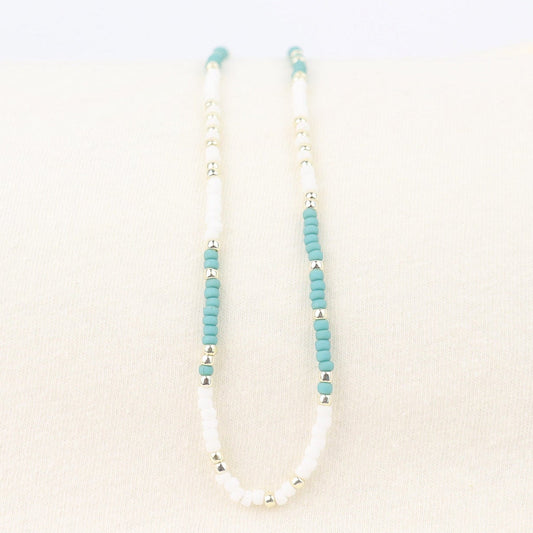 BIKINI BLING SILVER NECKLACE - Wholesale