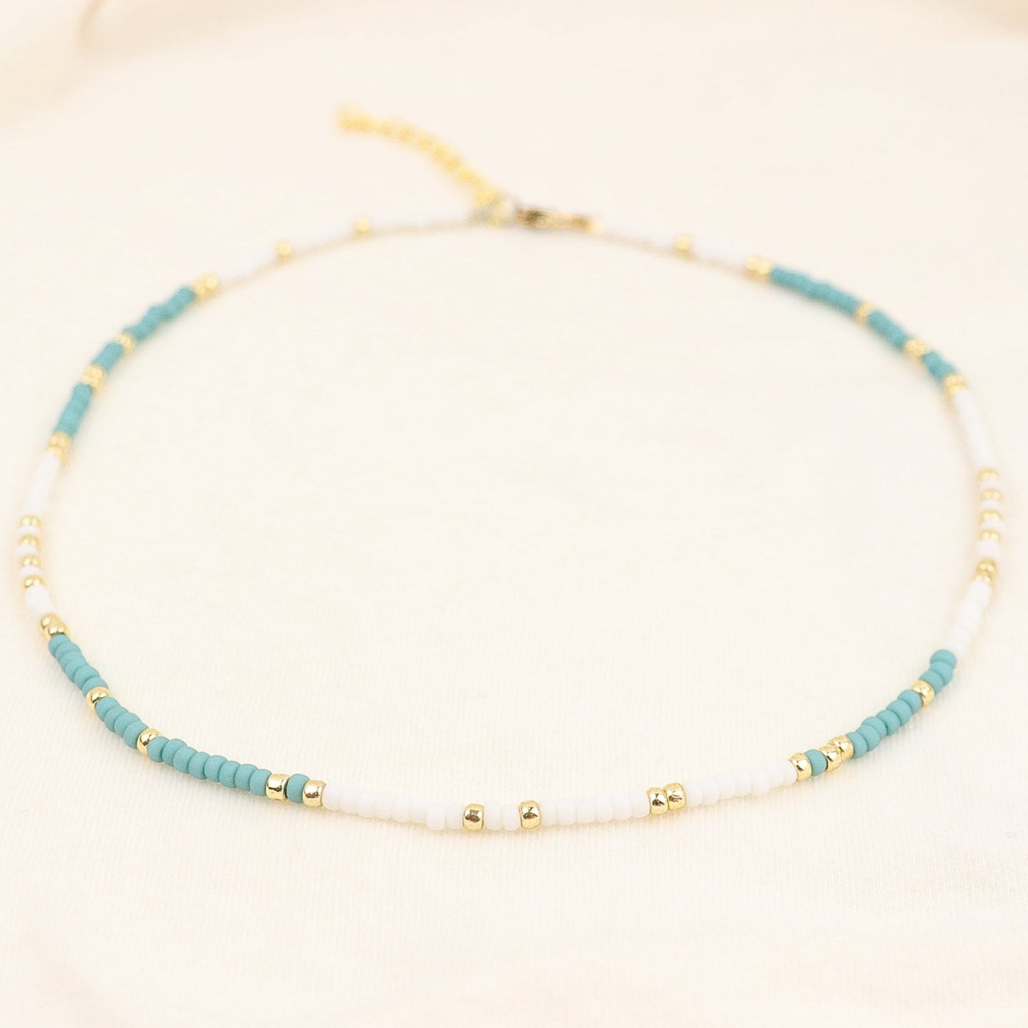 BIKINI BLING GOLD NECKLACE