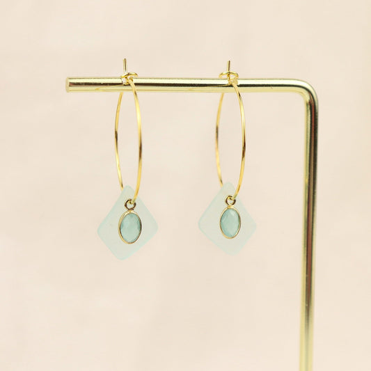glass coast earrings