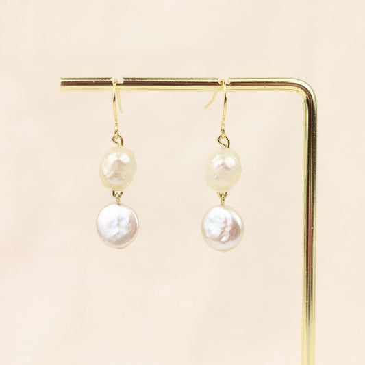 PEARL DROP EARRINGS