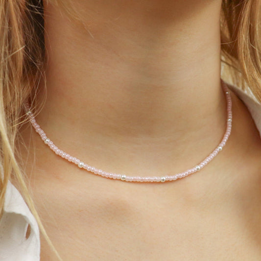 PEARL BEADED NECKLACE
