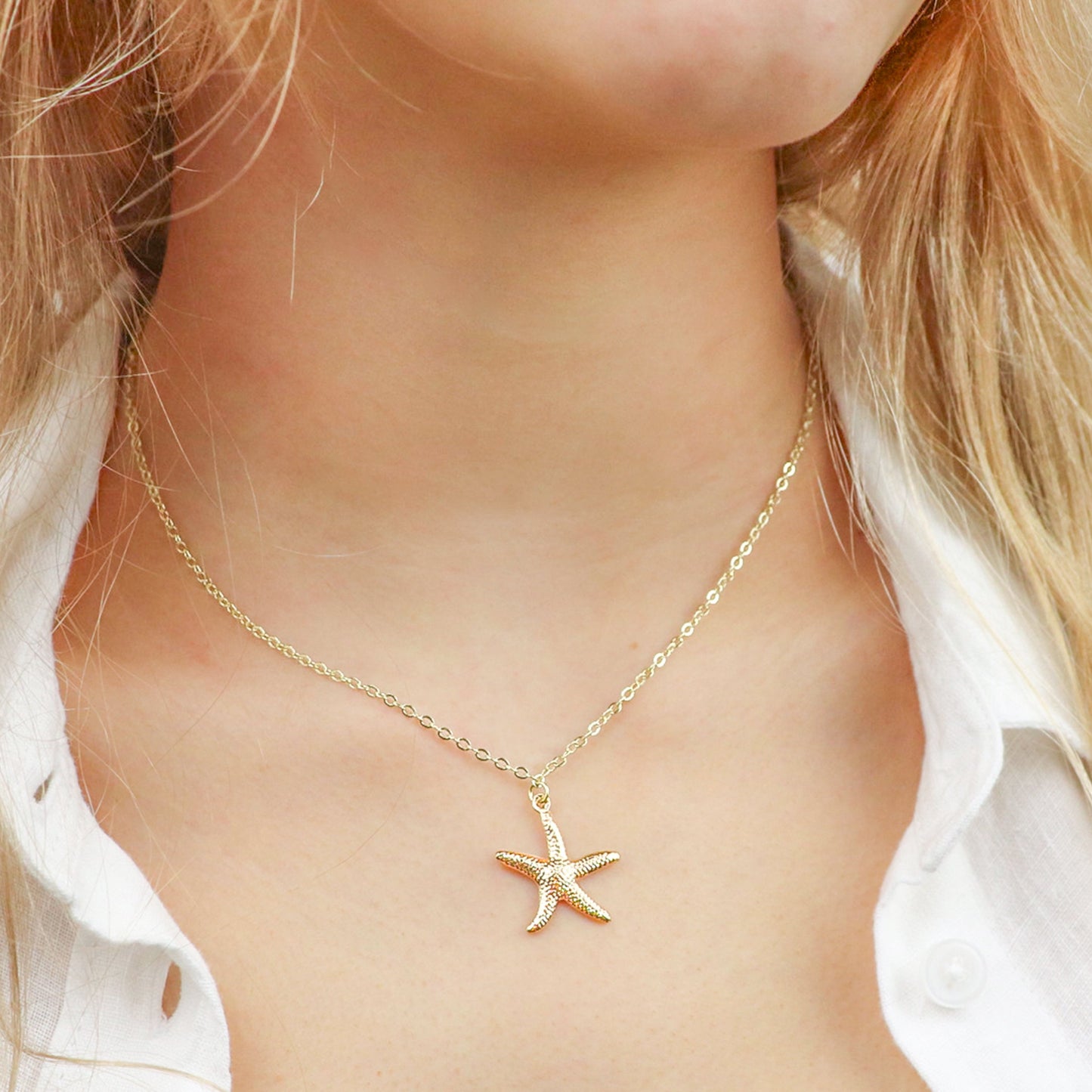 COASTAL GOLD NECKLACE