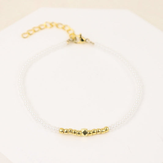 UNDER THE SEAS BEADED ANKLET